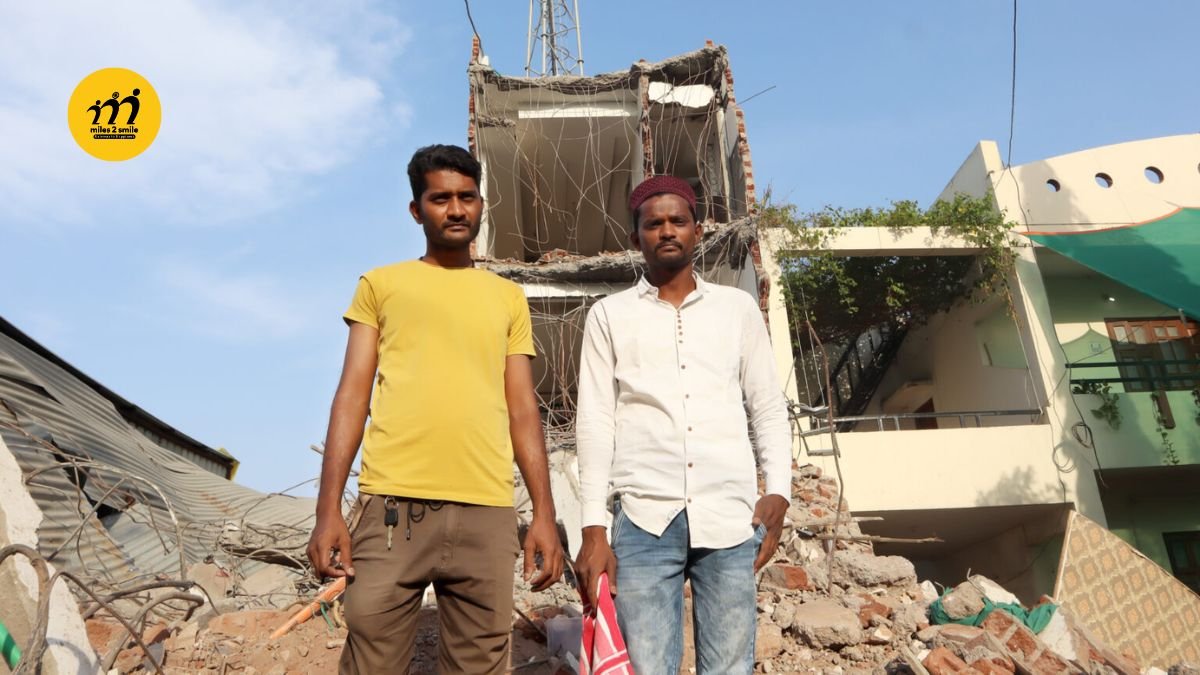 House built with ‘Sweat’ and ‘Tears’, Bulldozed in seconds