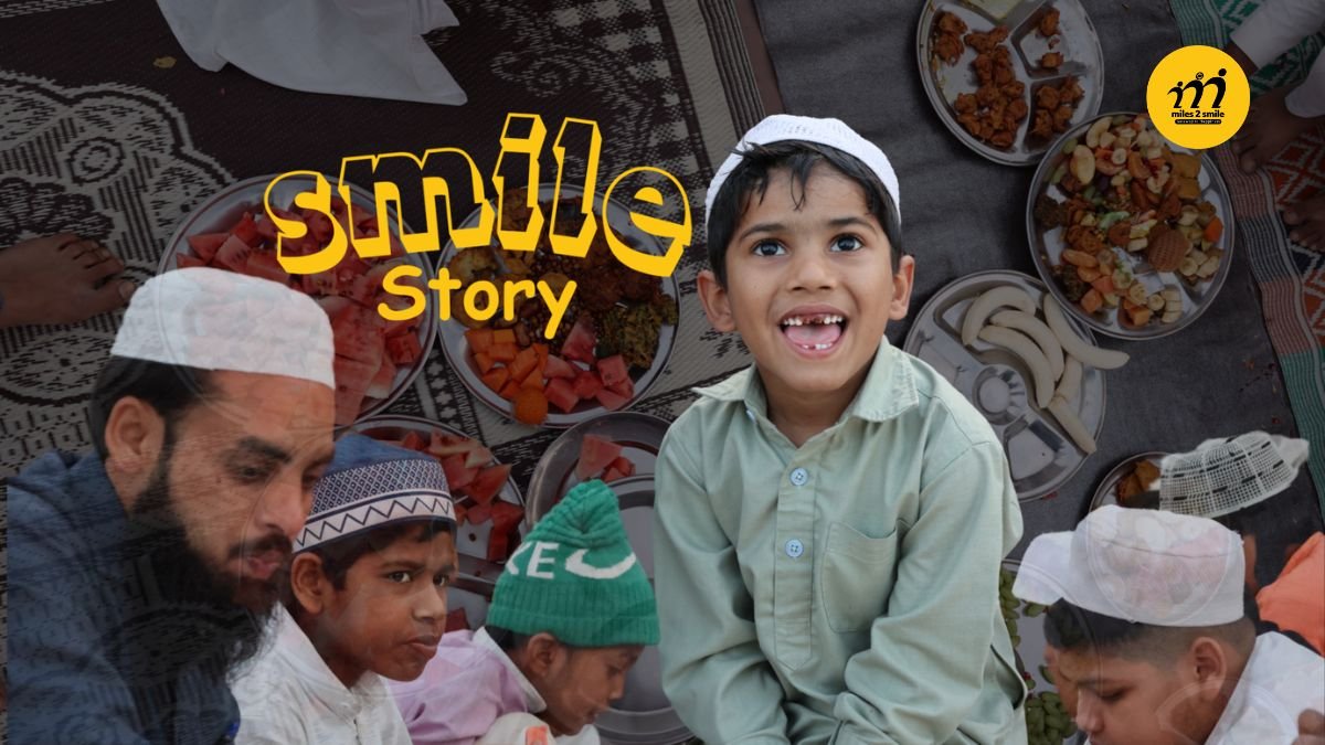 Celebrating Iftar with Children, No Bumps or Cracks will Stop us
